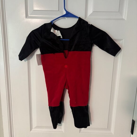 Red and Black Mickey Mouse Costume for Kids - Picture 3 of 4